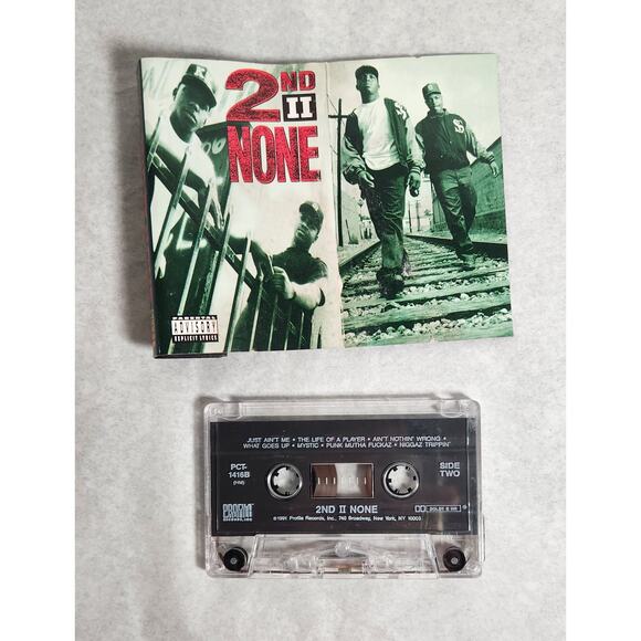 2nd II None Self Titled Album First Edition Tested Cassette (Profile, 1991) - Picture 2 of 6